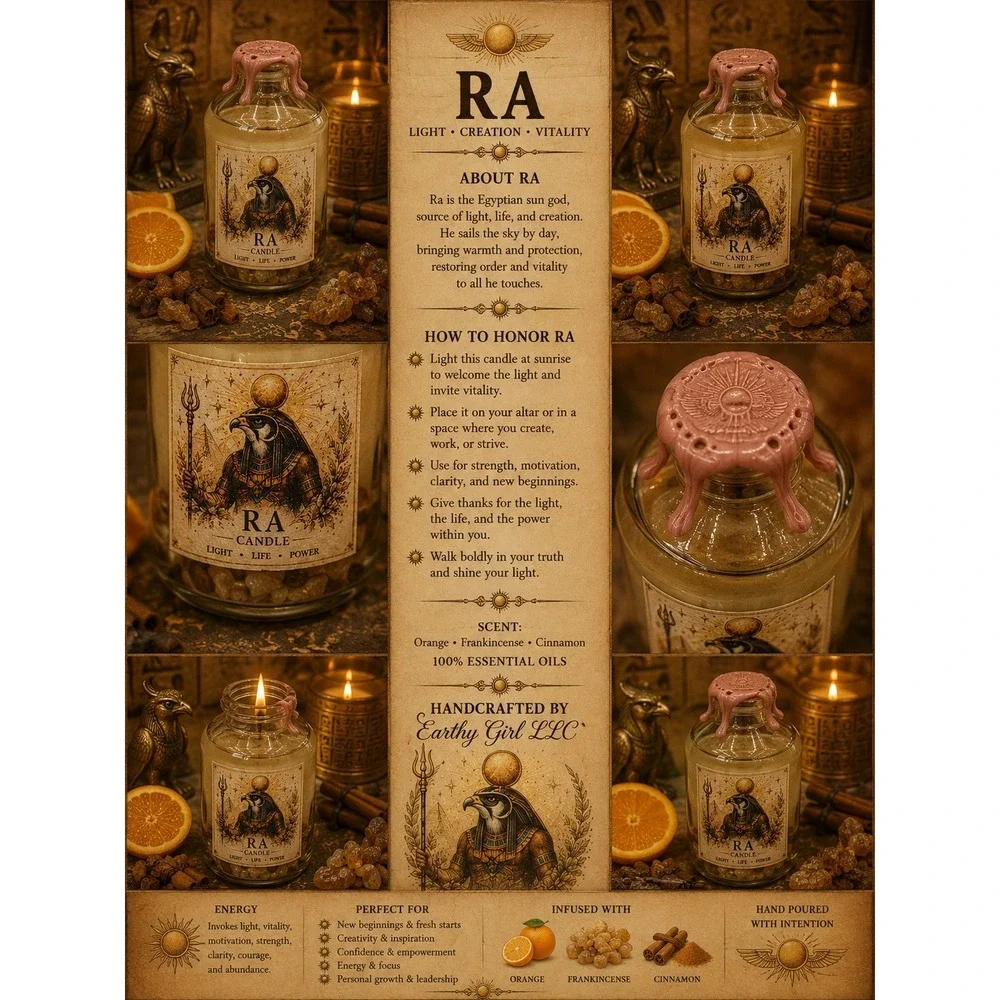 Ra Oil‎ Candle